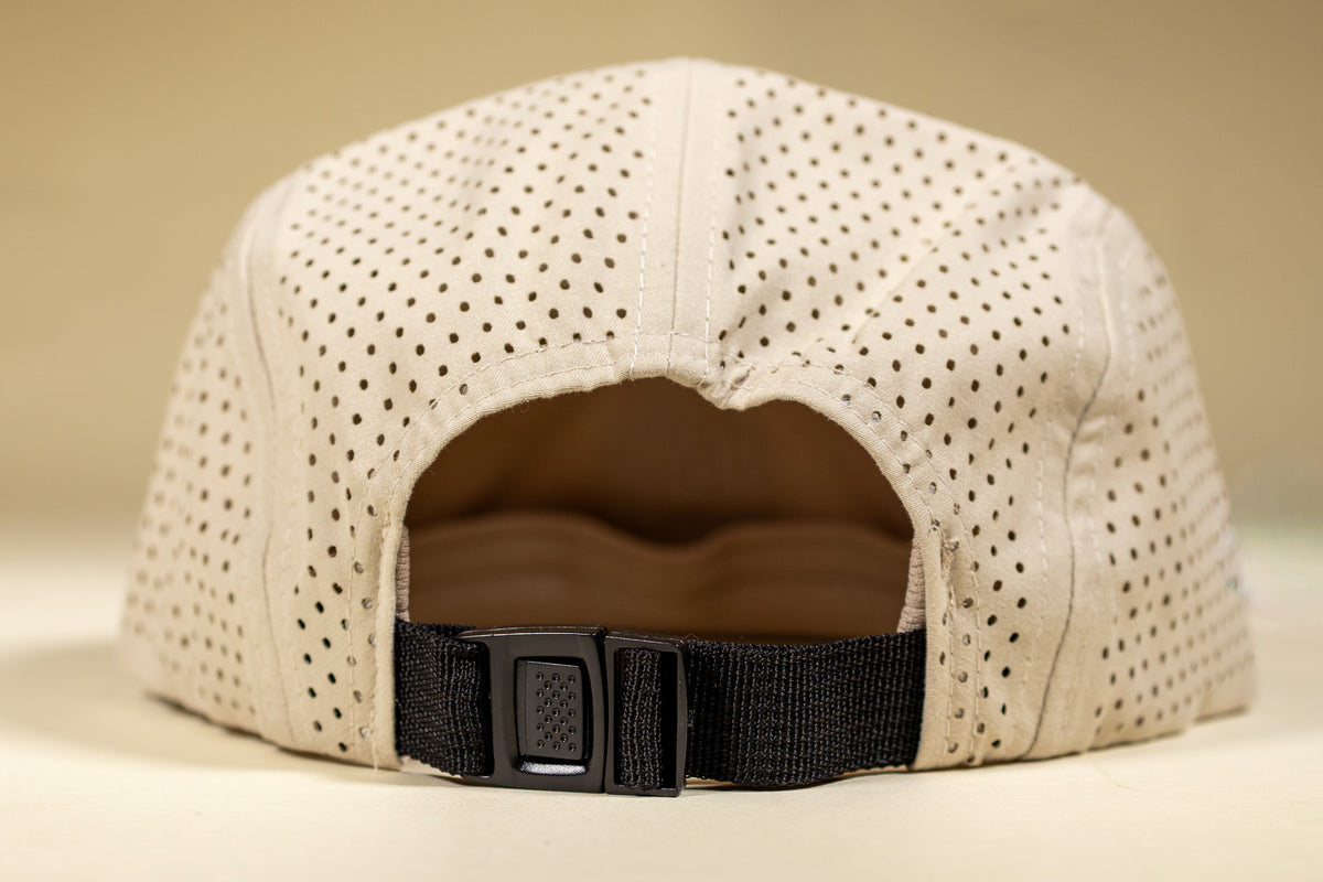 5-Panel Double Laser - Sand & Grey