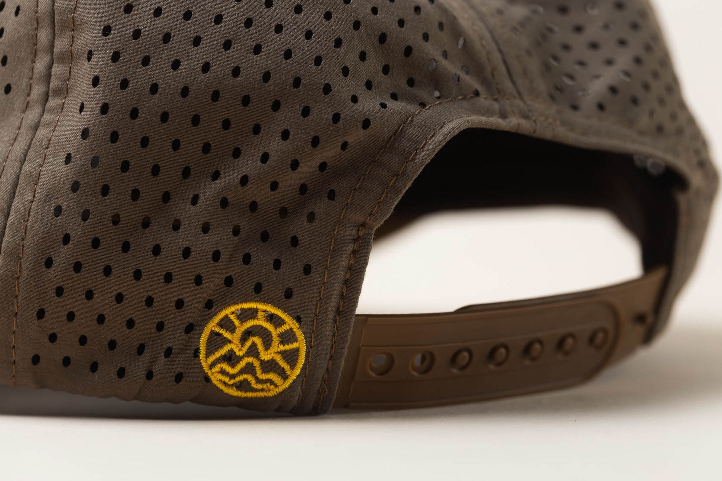 McClumsy Brook Trout Foam Trucker Back Clip And Logo