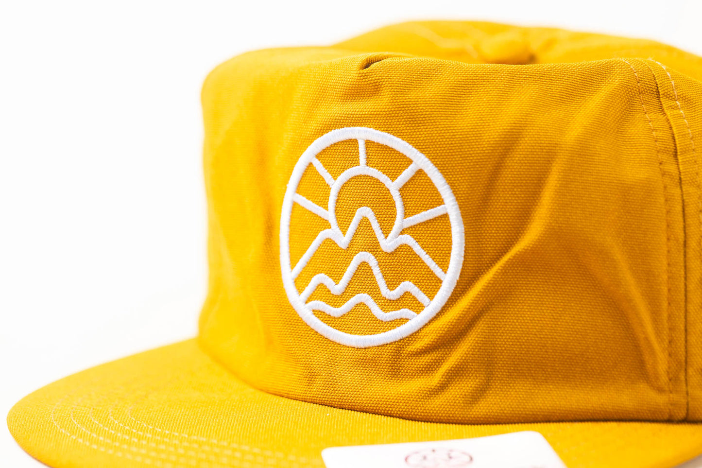 Crushable 5 Panel Unstructured Trucker - Golden