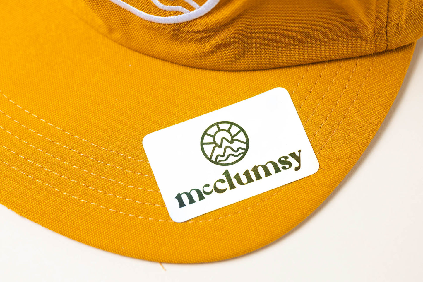 Crushable 5 Panel Unstructured Trucker - Golden