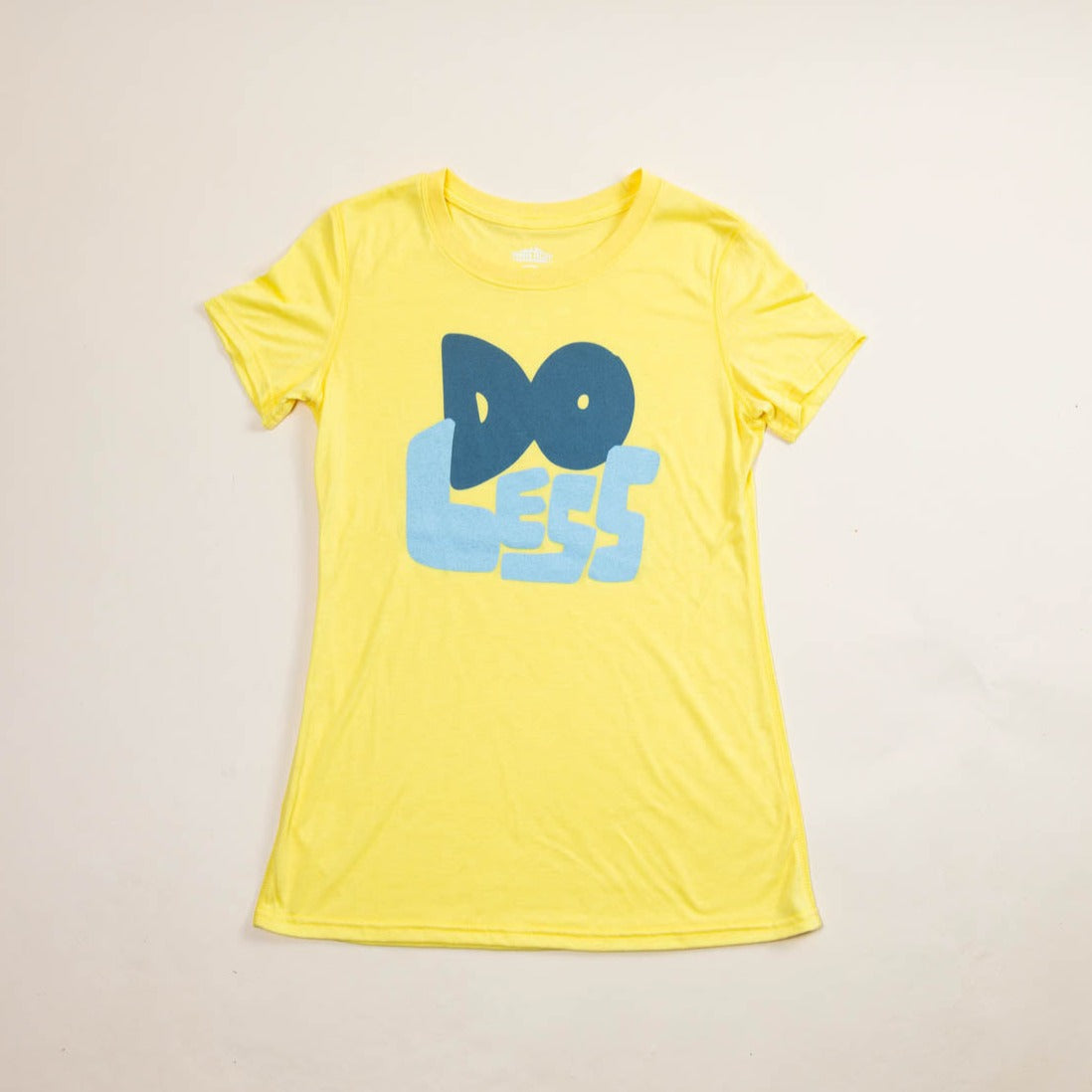 McClumsy Do Less Womens Tee Front
