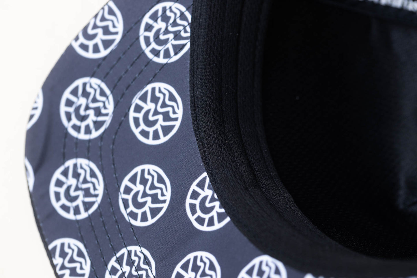 McClumsy McLogo Black on Twotone WB Trucker Under Bill and Sweat Guard