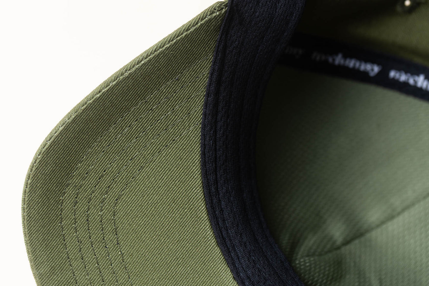 McClumsy Hat Full Color Logo on Forest Service Green Under Bill and Sweat Band