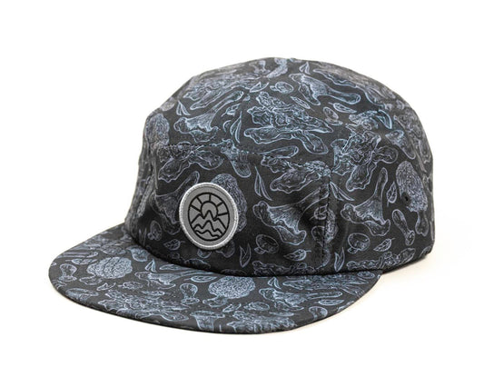 McClumsy Mushroom Black&White Cap Front
