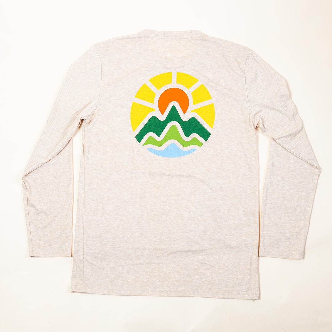 McClumsy Nude Longsleeve Full Color Back Logo