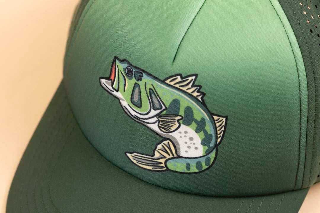 Trucker Hat Foam Smallmouth Bass