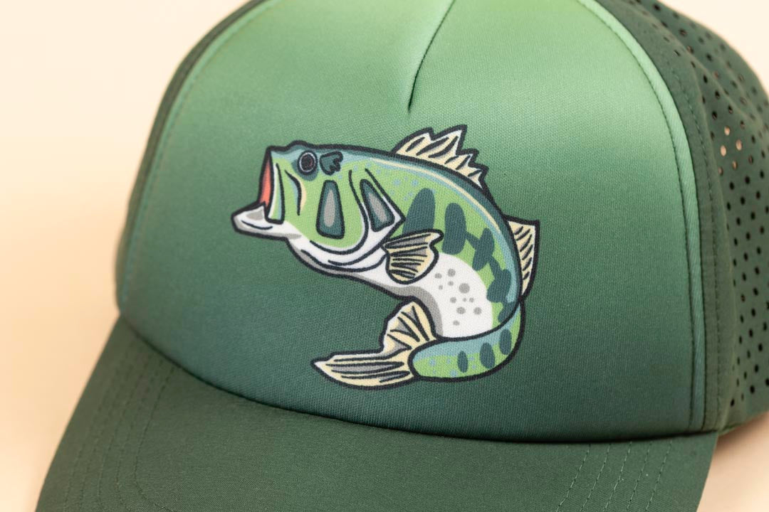 Trucker Hat Foam Smallmouth Bass