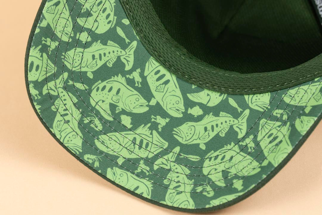 Trucker Hat Foam Smallmouth Bass