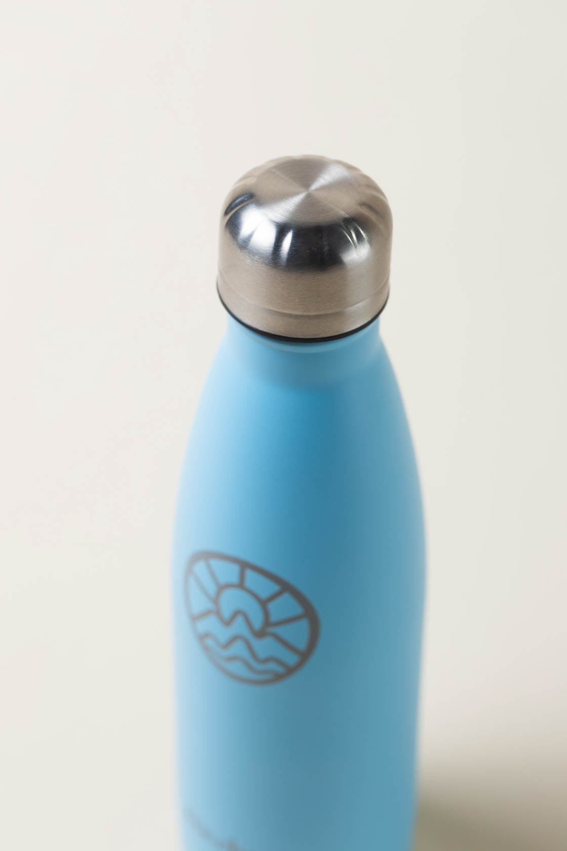 McClumsy Stainless Steel Top Thermos Blue Top
