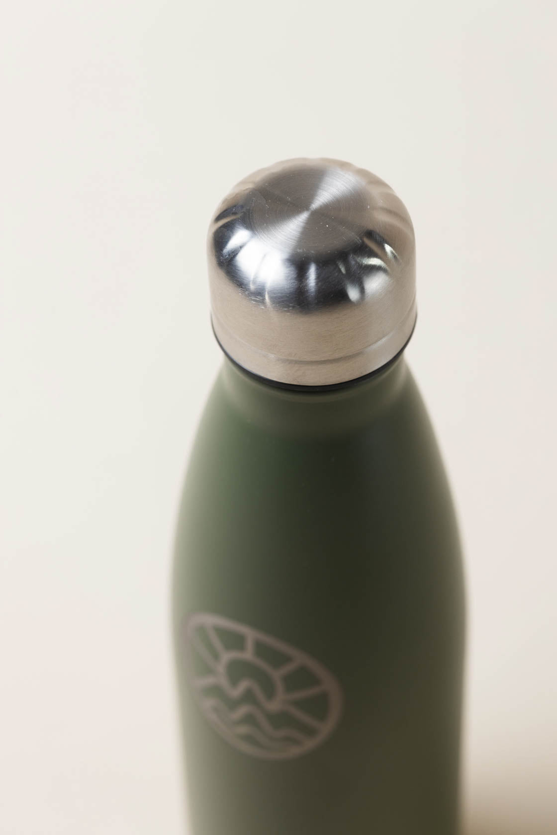 McClumsy Stainless Steel Top Thermos Green Top