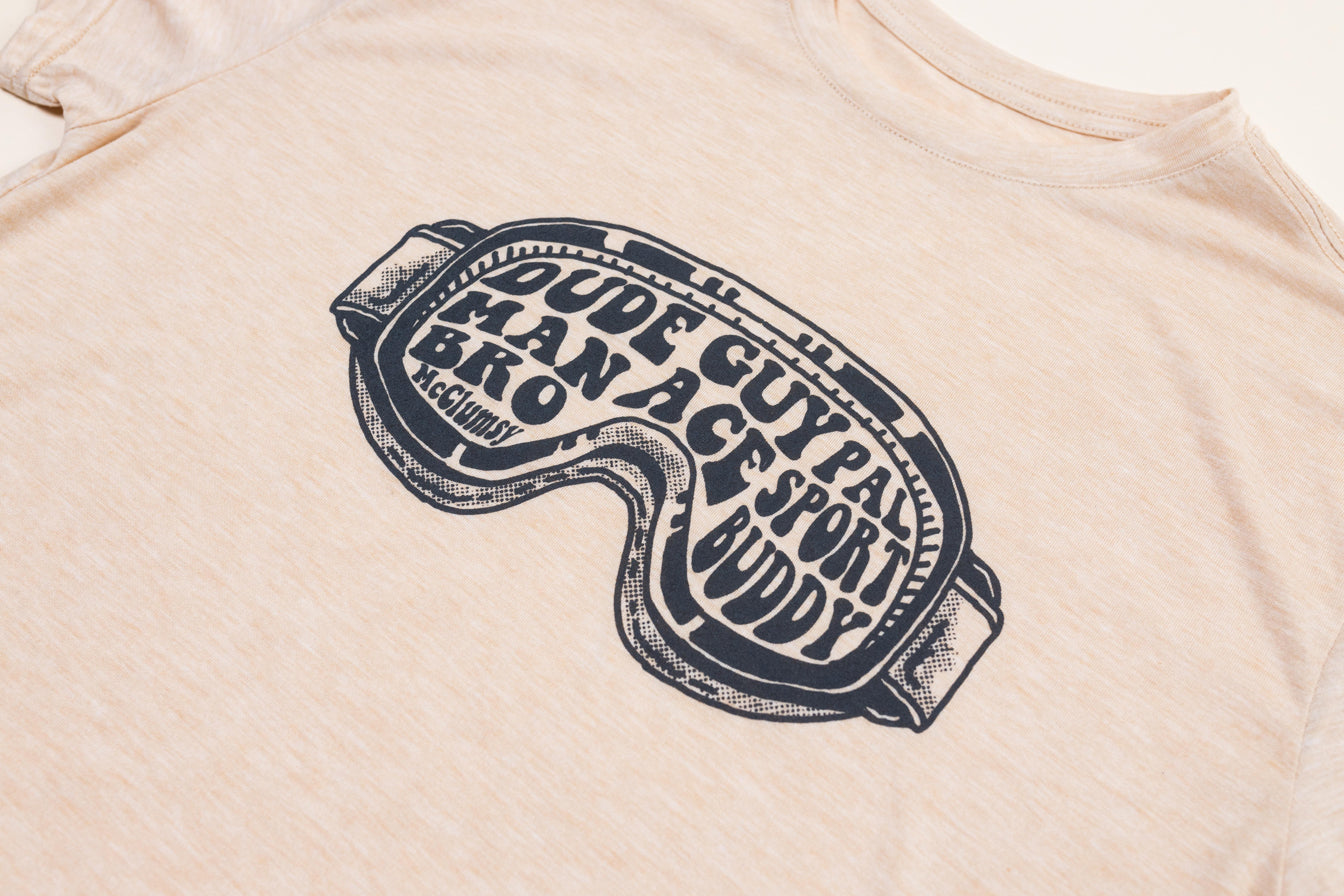 Dude Nude Tee Front Close