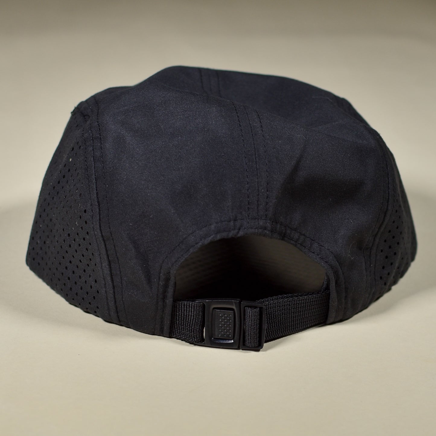 5-Panel Laser Cut - Black