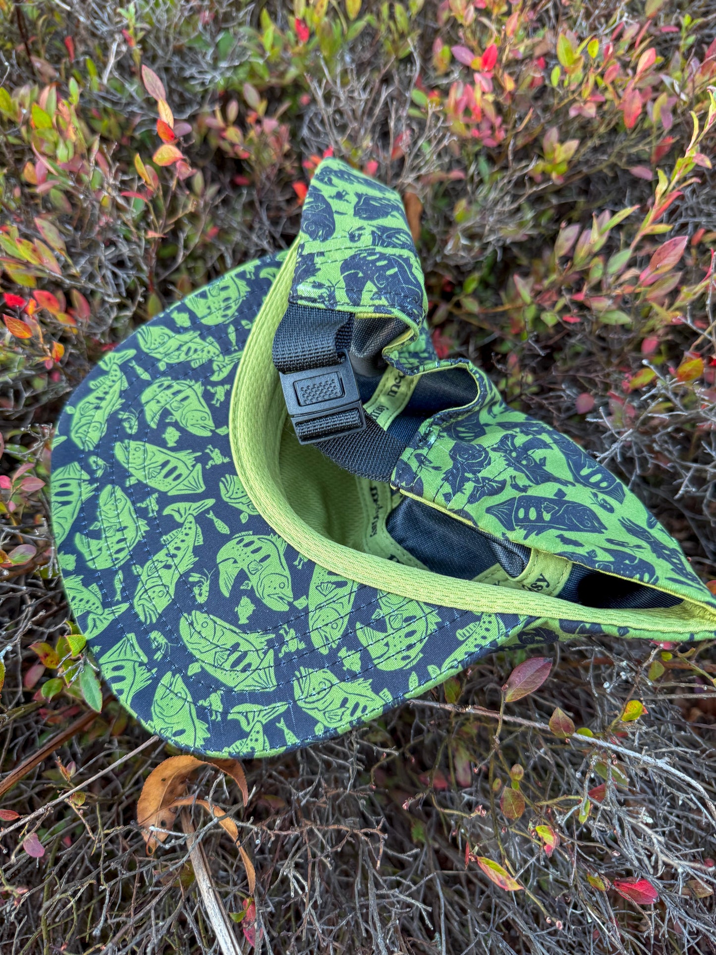 5-Panel Smallmouth Bass Hat - Army Green