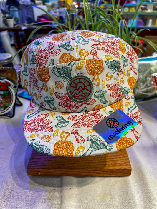 Multi Color McClumsy 5-Panel Mushroom Hat