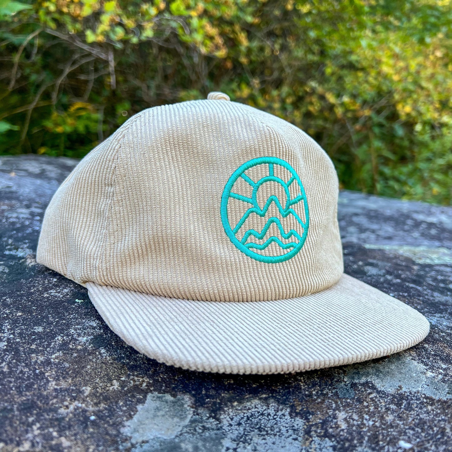 Corduroy 5 Panel Trucker - Pearl