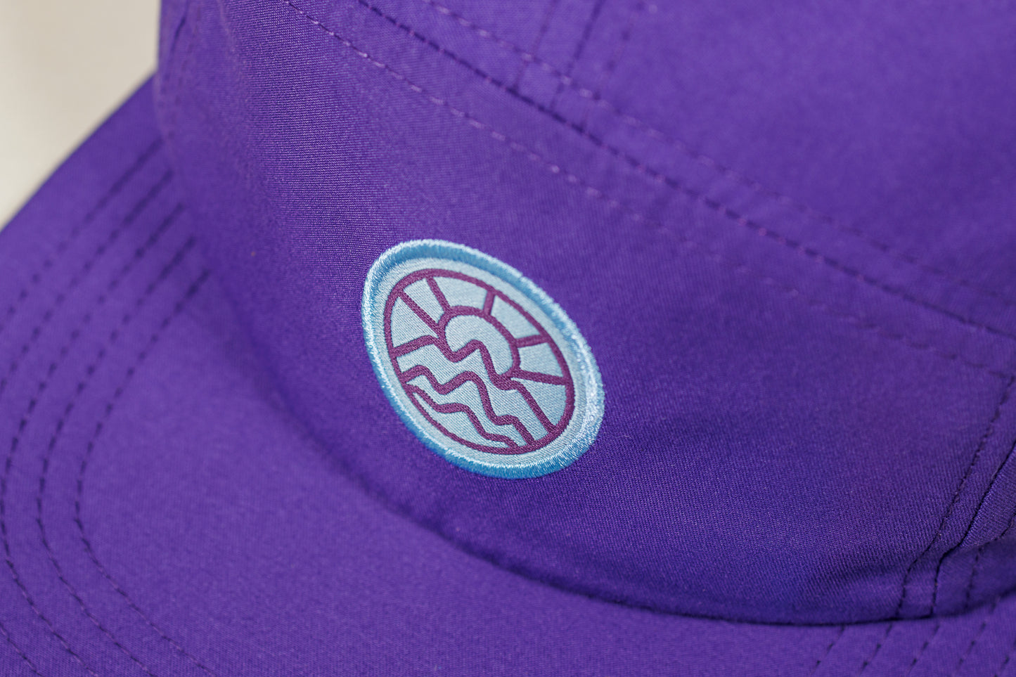 5-Panel Laser Cut - Purple
