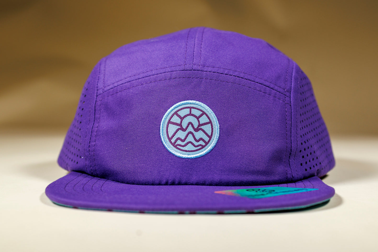 5-Panel Laser Cut - Purple