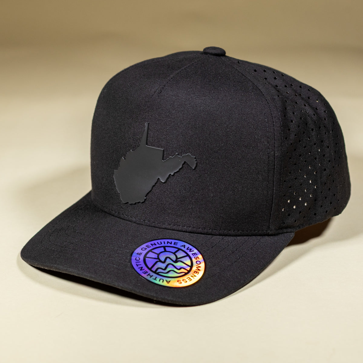 West Virginia Trucker - Black