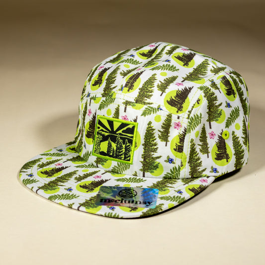 Roaring Plains Crushable Camper Hat - Light Grey