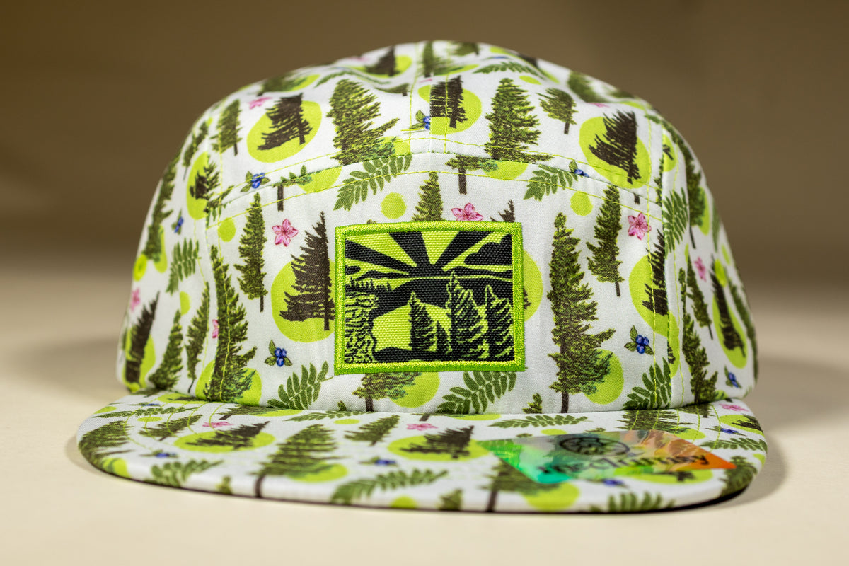 Roaring Plains Crushable Camper Hat - Light Grey