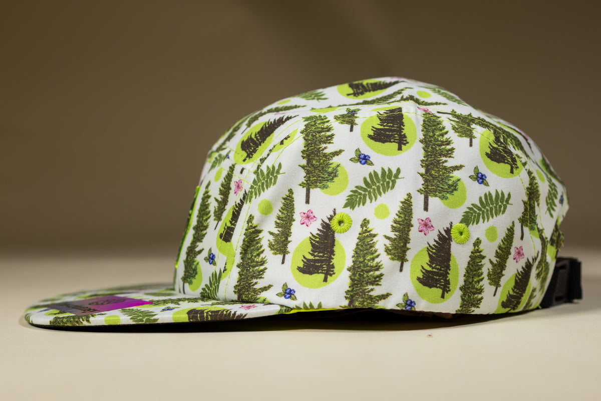 Roaring Plains Crushable Camper Hat - Light Grey