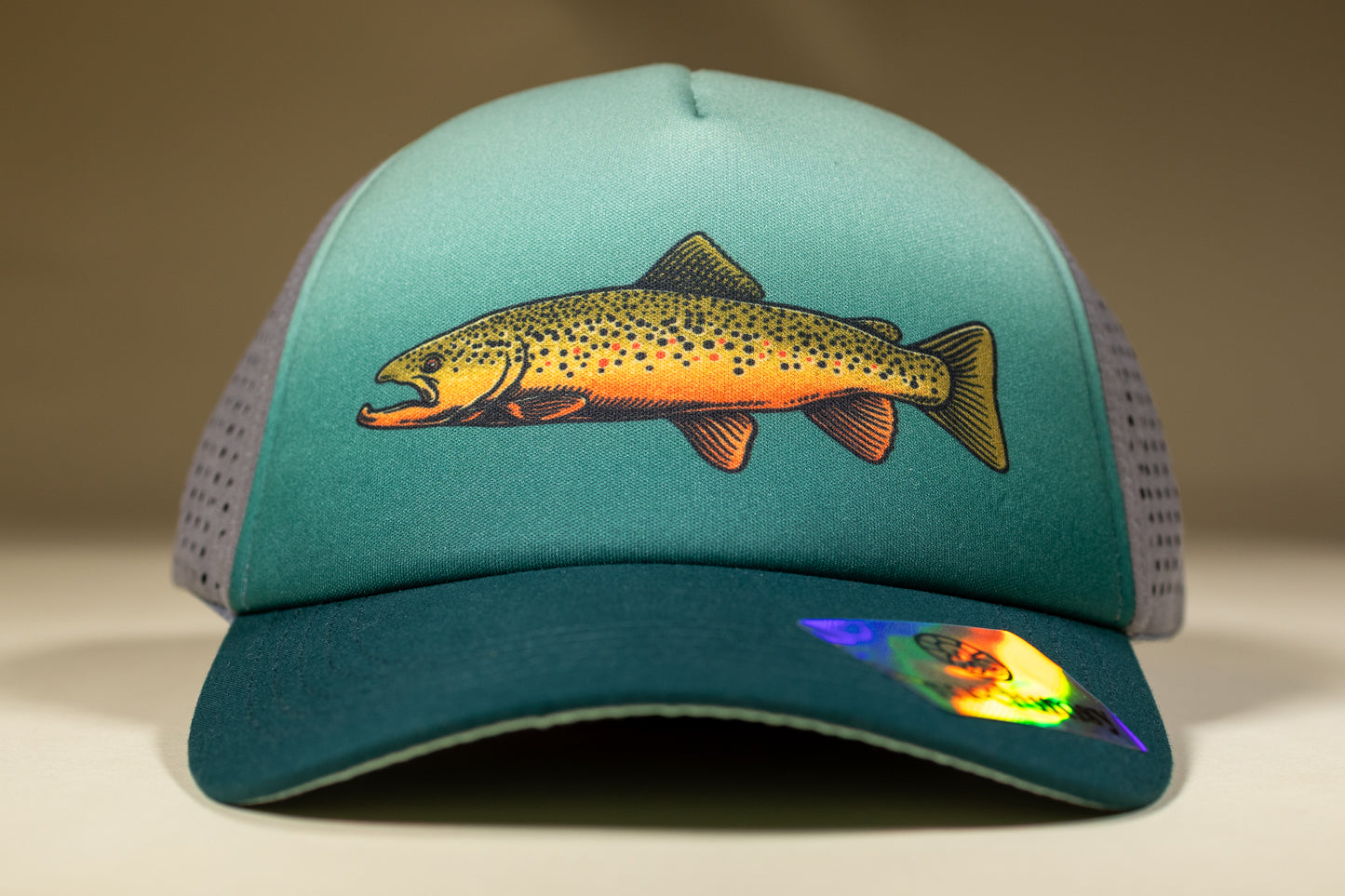 Trucker Hat Foam Brown Trout