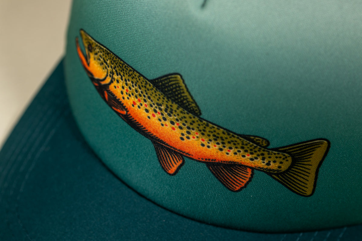 Trucker Hat Foam Brown Trout