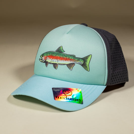 Trucker Hat Foam Rainbow Trout