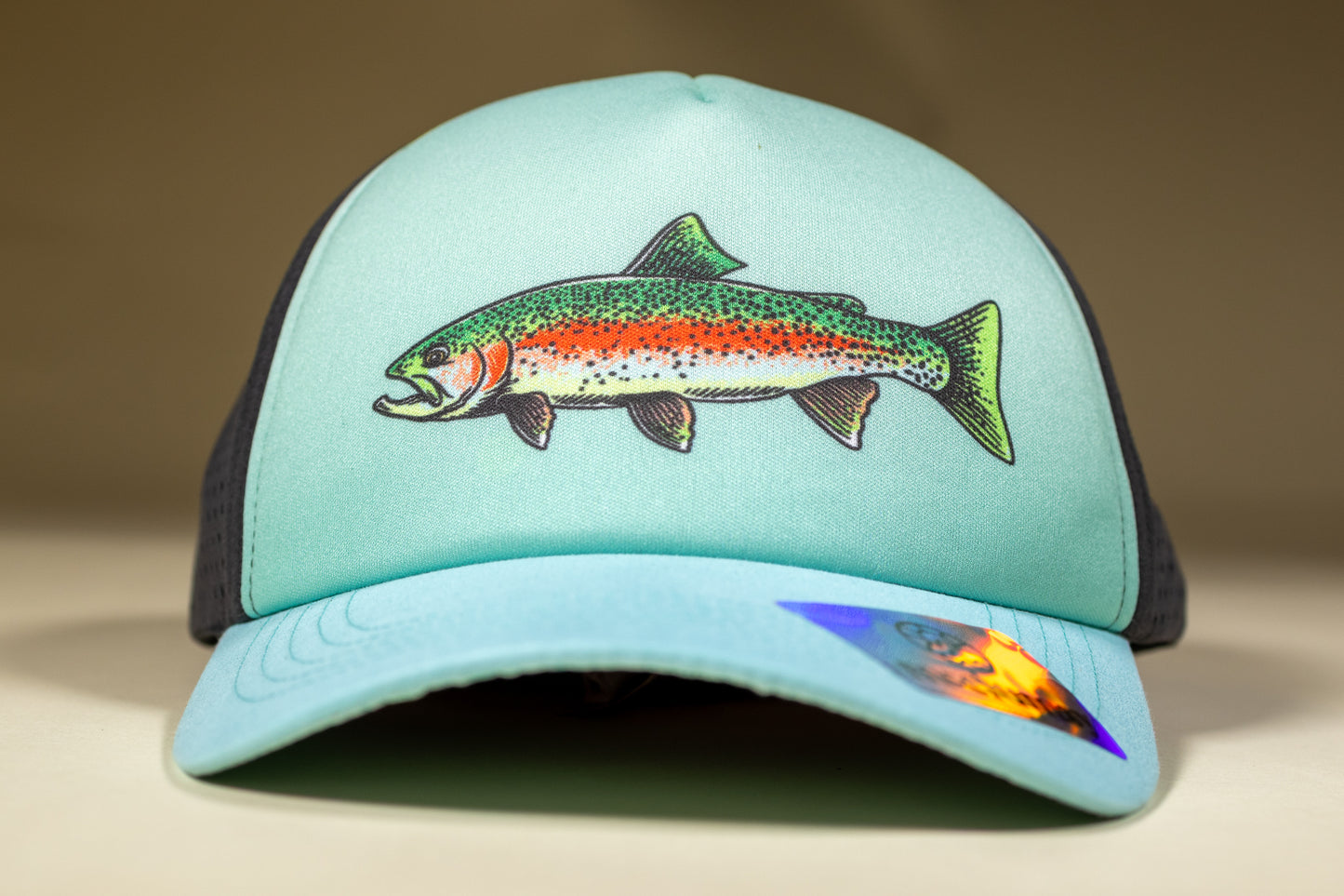 Trucker Hat Foam Rainbow Trout