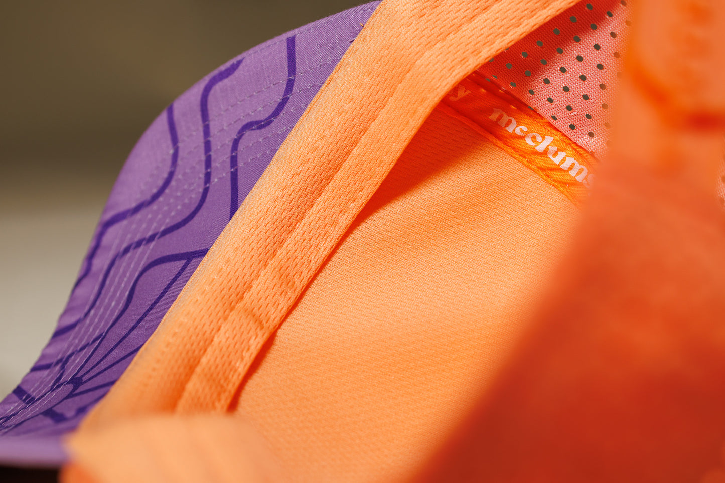 Foam Trucker - Mountains and Sea Purple and Orange