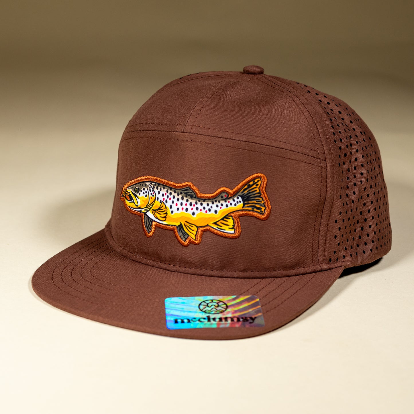 7 - Panel Brown Trout Hat
