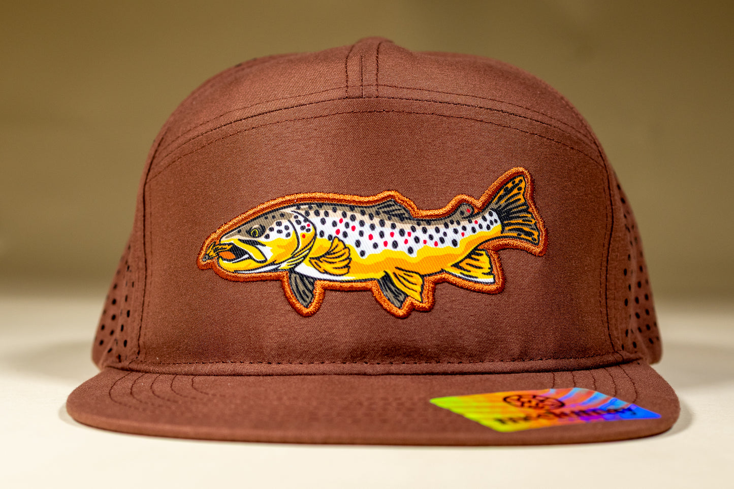 7 - Panel Brown Trout Hat