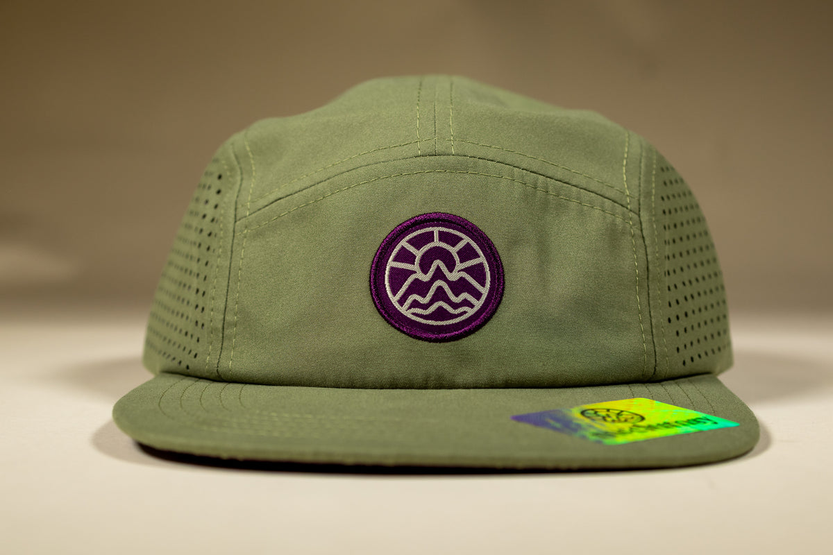 5-Panel Laser Cut - Avocado