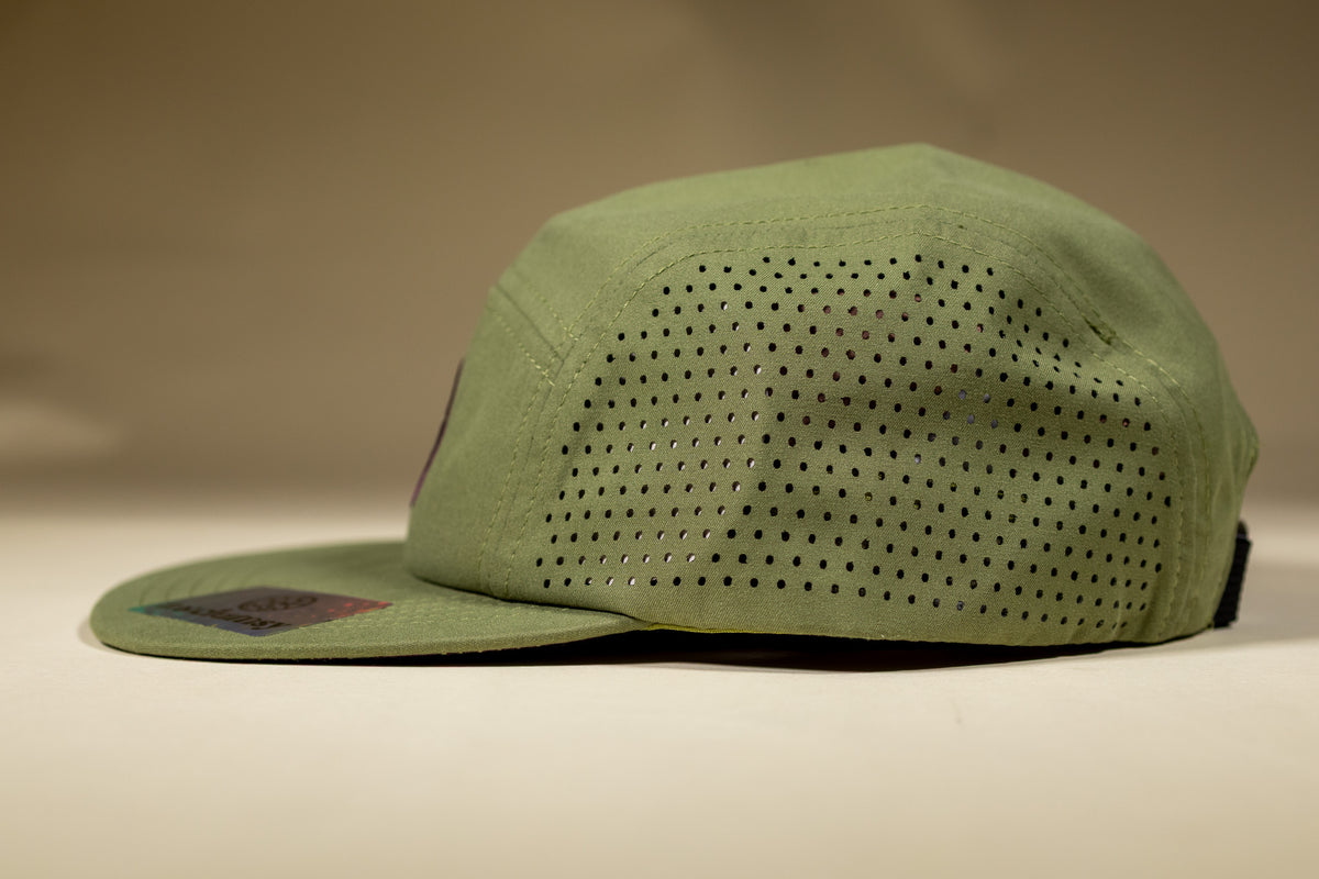 5-Panel Laser Cut - Avocado