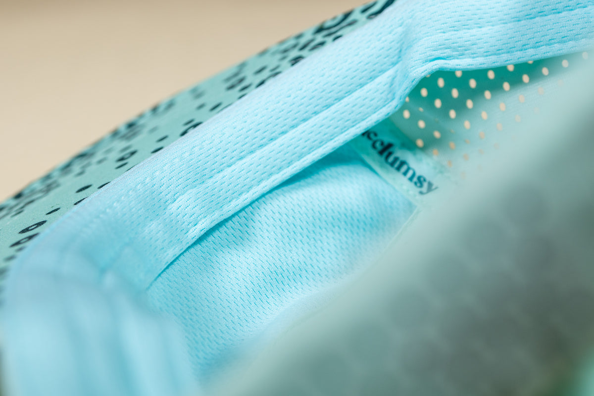 5 - Panel Brook Trout Hat - Mountain Mist & Teal