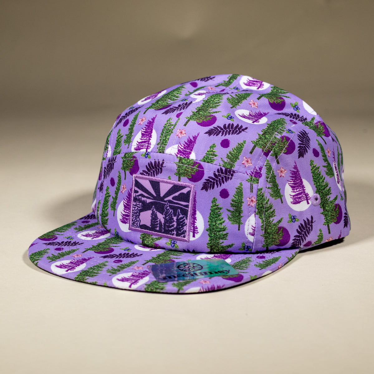 Chapeau de camping écrasable Roaring Plains - Violet