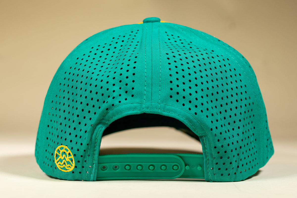 Foam Trucker - Yellow & Aqua Green