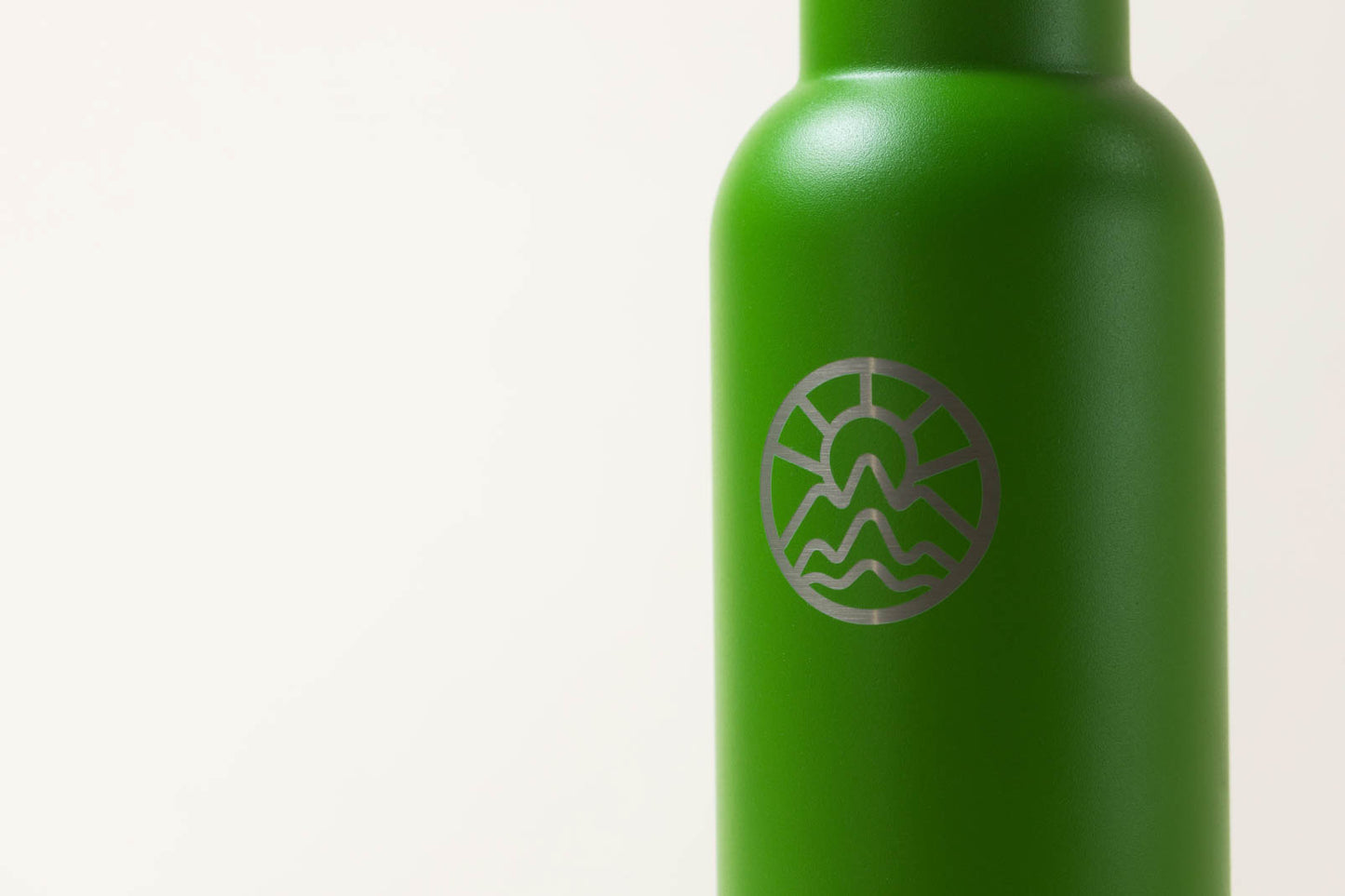 Water Bottle - 24 oz Stainless Steel Insulated  - Lime Green