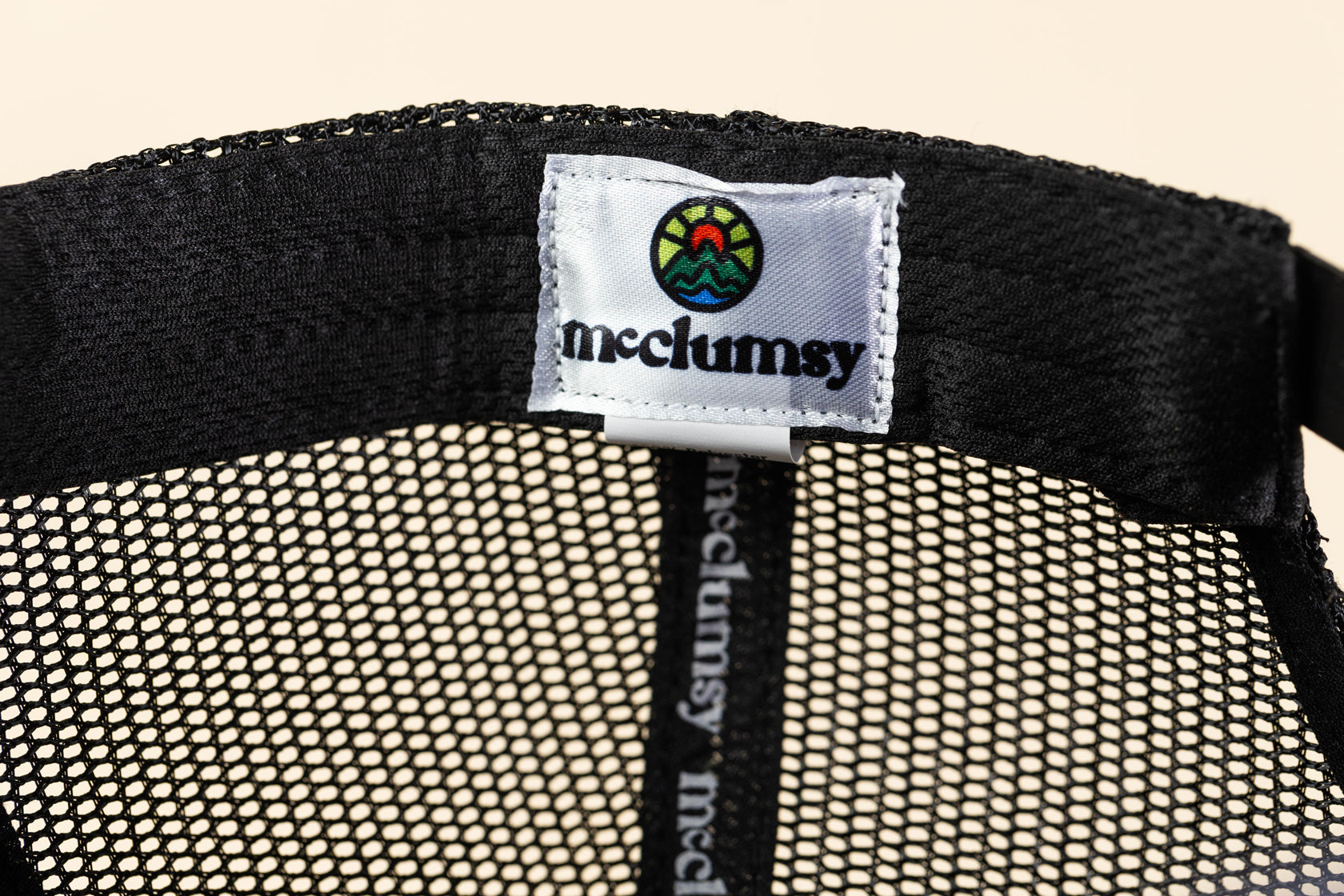 McClumsy 6 Panel Suede Patch Olive Chord Inside Logo Tag