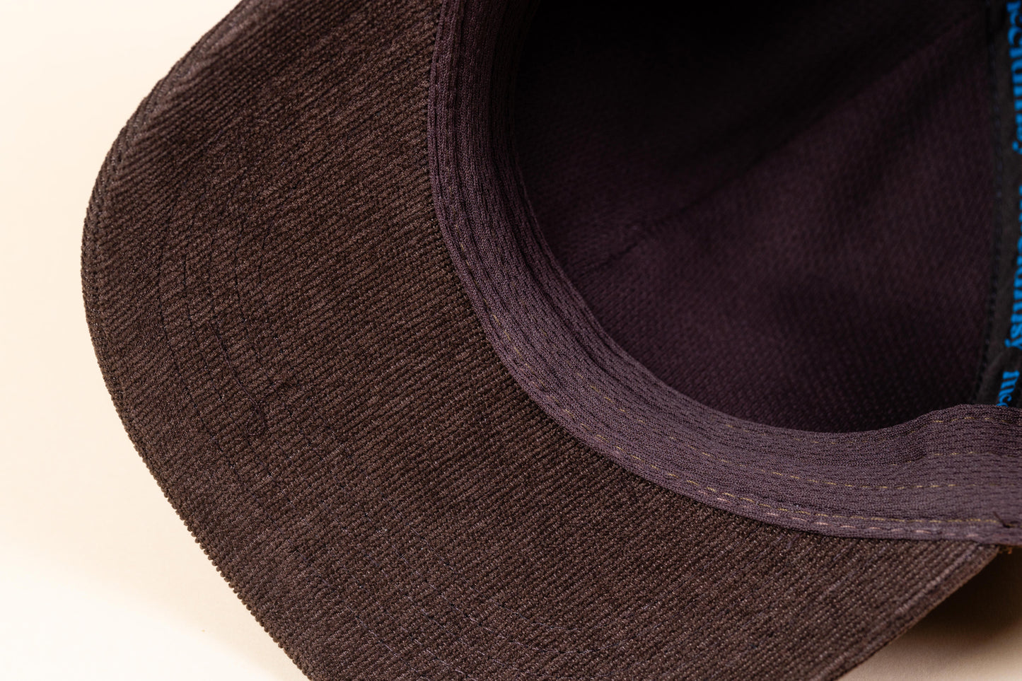 Dad Hat Full Color McClumsy Logo - Corduroy - Dark Brown