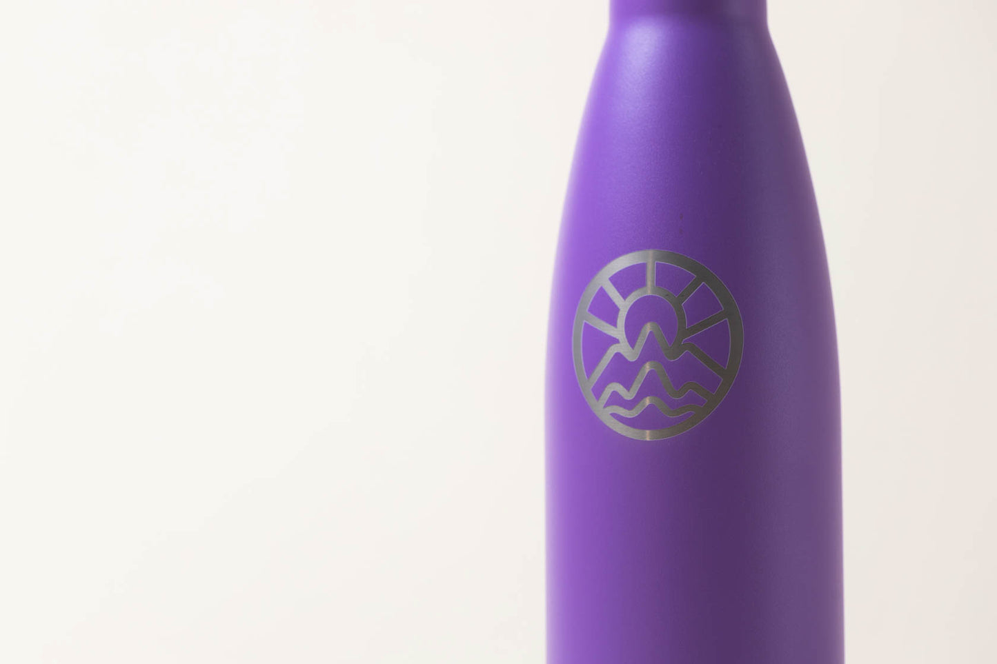 Water Bottle - 16oz McClumsy Steel Insulated - Purple