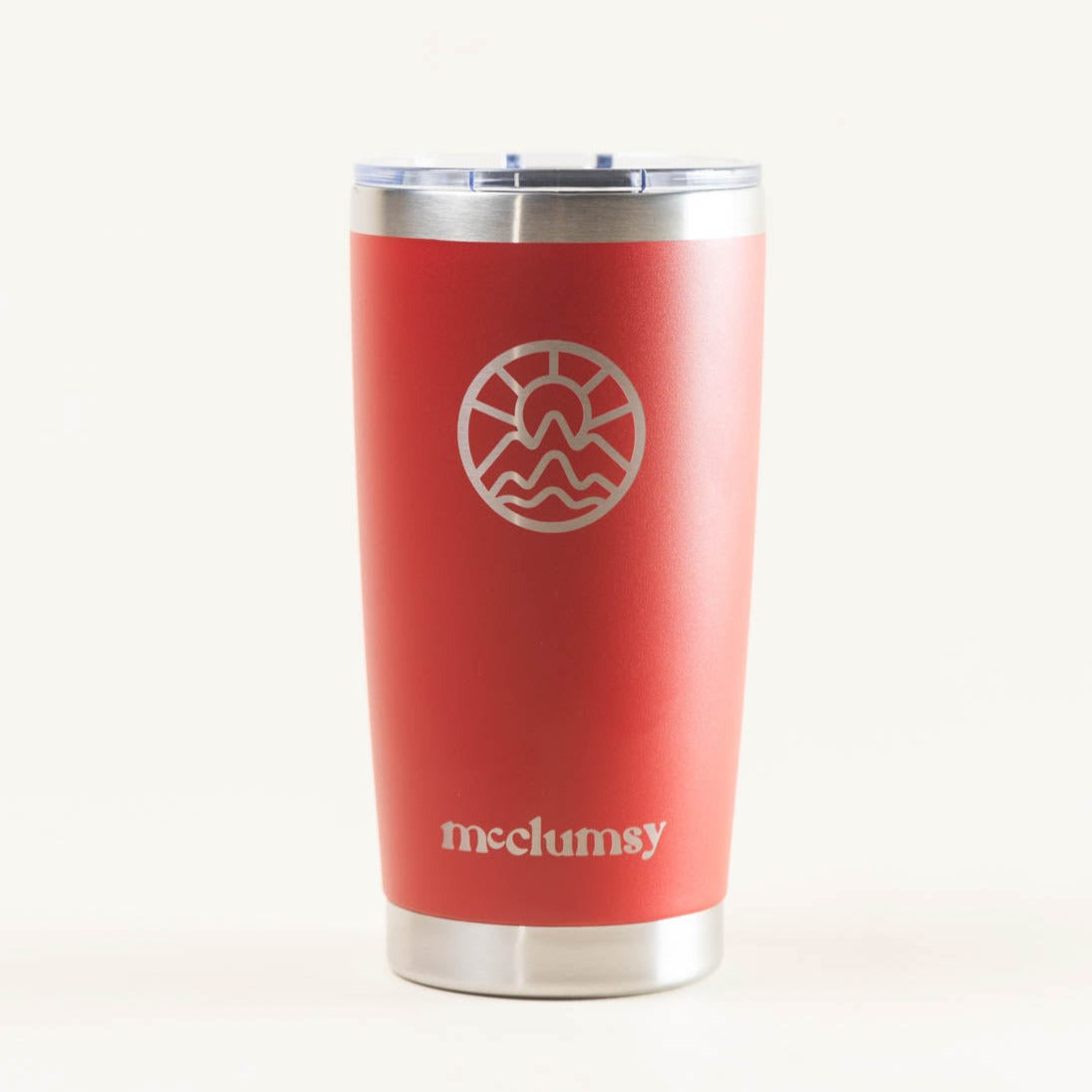 Tumbler - 20 oz Stainless Steel Insulated - Red