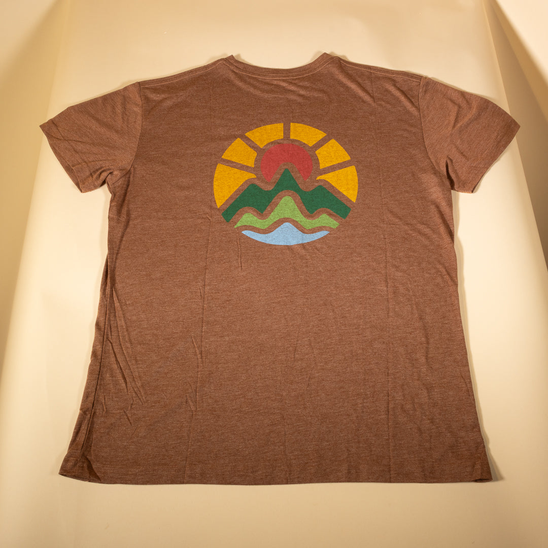 T-Shirt - McClumsy Unisexe Pleine Couleur - Gris Chiné