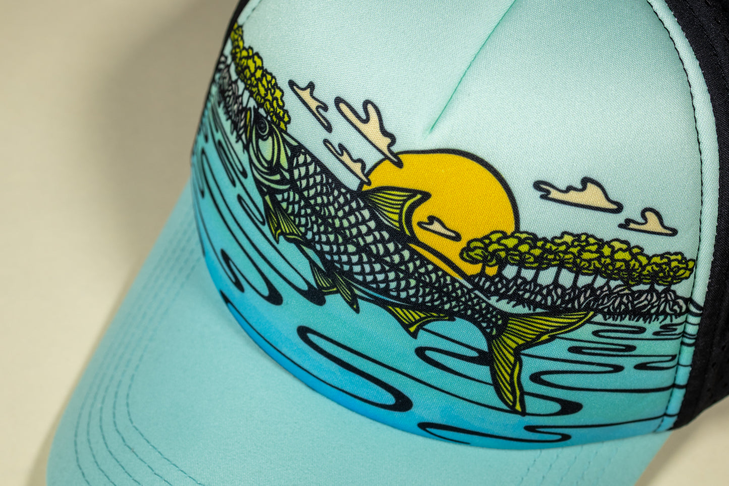 Trucker Hat Foam - Tarpon