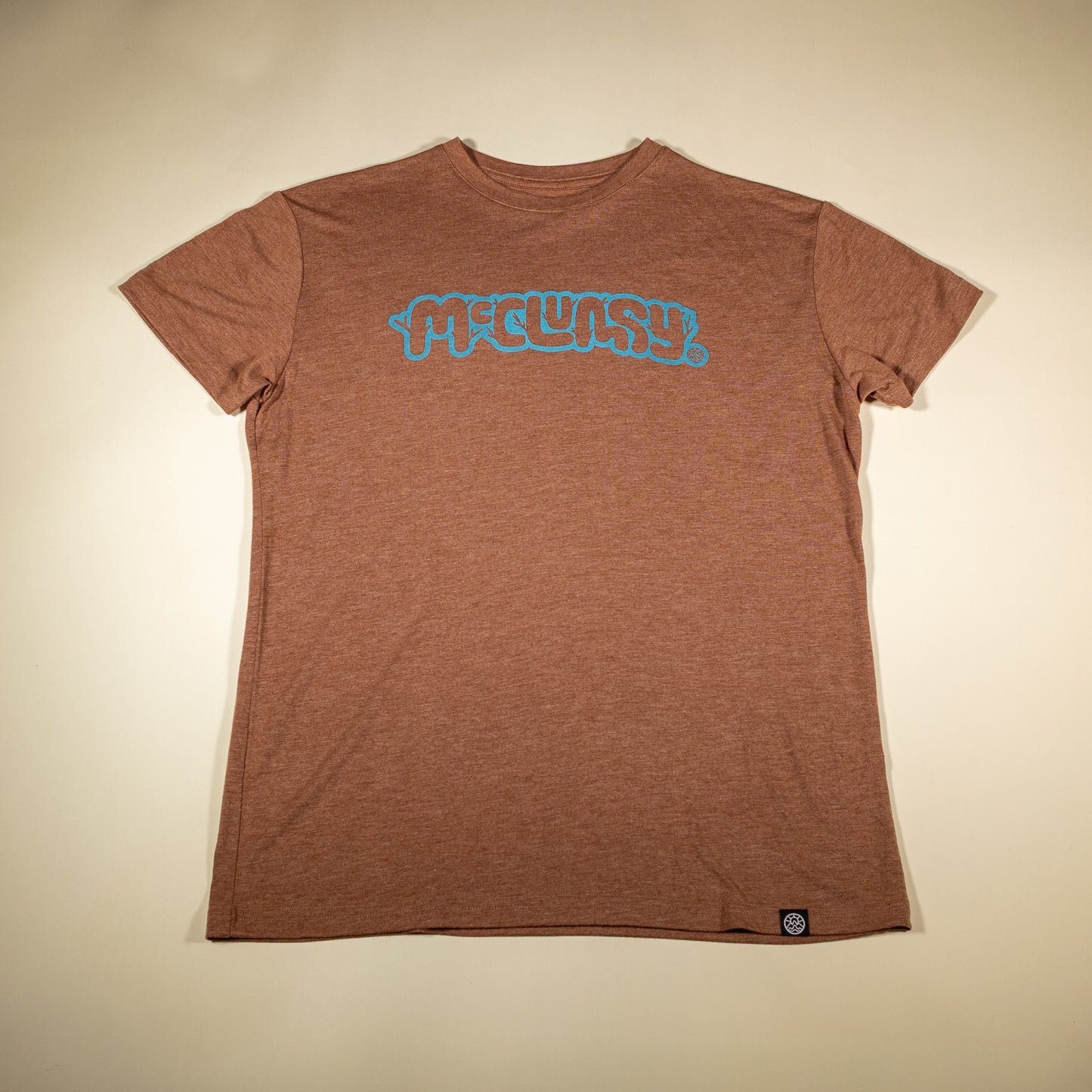 T-Shirt - McClumsy Unisexe Pleine Couleur - Gris Chiné