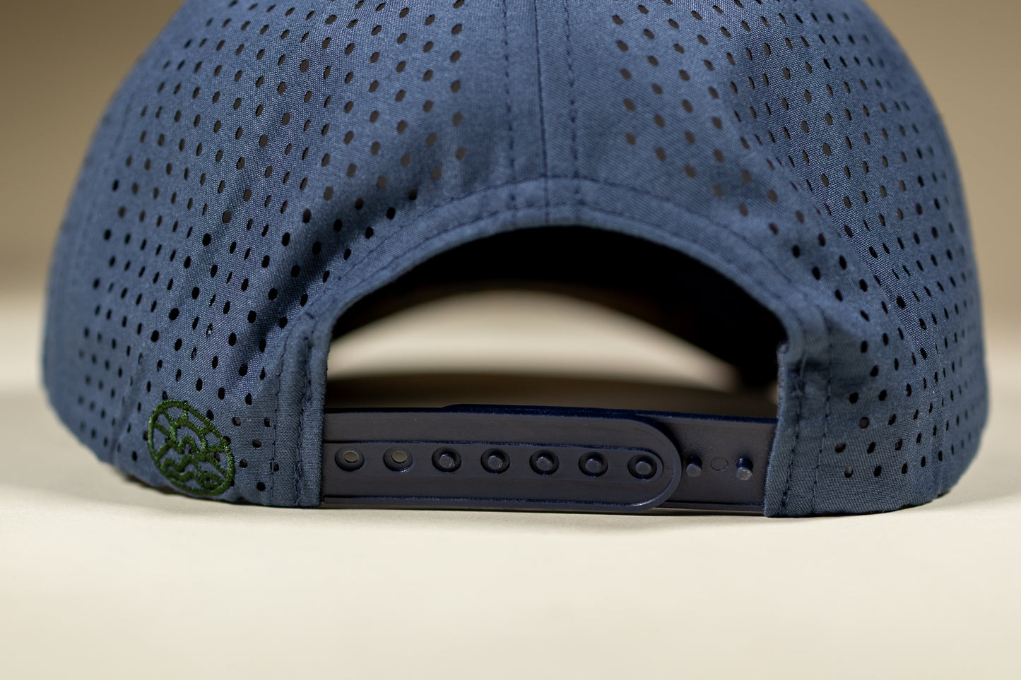 Brook Trout Trucker Woodcut Patch - Slate Blue